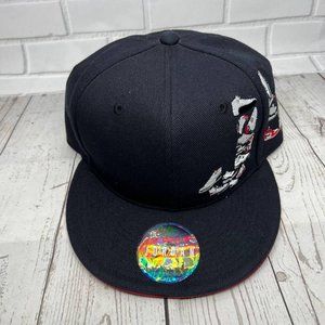 Air Jordan Sneakers‎ 7 3/8 Jumpman Hat Fitted Cap Black Men